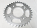Driven sprocket, Rear